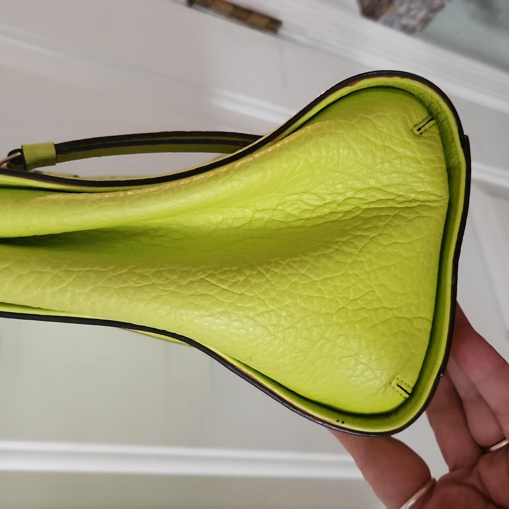FIRM LAST DISCOUNT!! Kate Spade Neon Leather satchel with removable strap - Picture 4 of 13